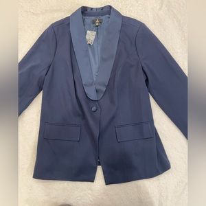 NWT Jason Wu Tuxedo jacket in luxe navy
